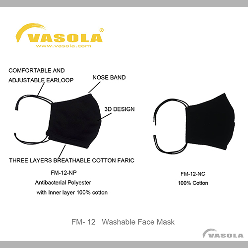 FM- 12 -NP-NC Washable Face Mask-3